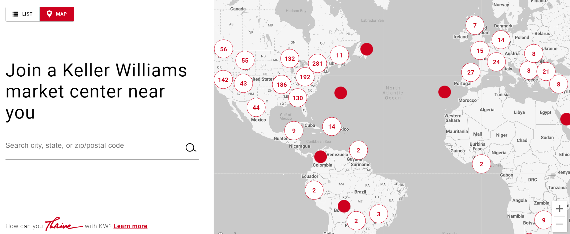 KW Locations